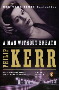 Cover image of "A Man Without Breath," a novel about mass murder in WWII
