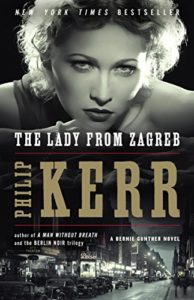 Cover image of "The Lady from Zagreb," a novel about a detective in Nazi Germany