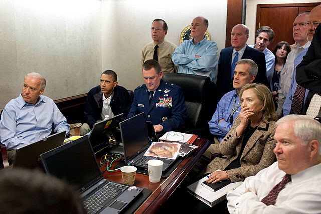 The mission to take out Osama bin Laden is the climax of Barack Obama's memoir.