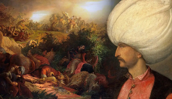 Portrait of Suleiman the Magnificent, a leader of Islam