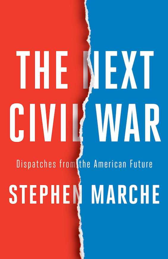 Cover image of "The Next Civil War," a book that predicts a new American civil war