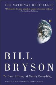 science history: A Short History of Nearly Everything by Bill Bryson