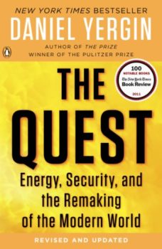 Cover image of "The Quest," a book about energy issues