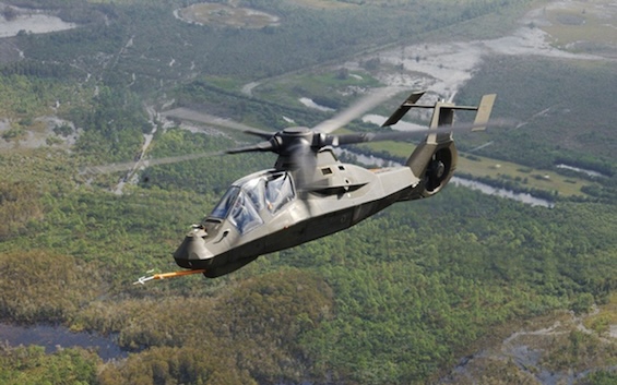 Photo of the RAH-66 Comanche helicopter, which cost billions but failed, a prime example of Pentagon cost overruns