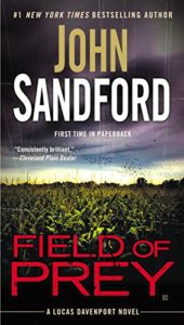Cover image of "Field of Prey," a detective story from John Sandford