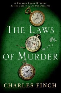 Cover image of "The Laws of Murder," an entry in an engaging detective series