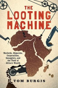 Cover image of "The Looting Machine," a book about corruption in Africa 
