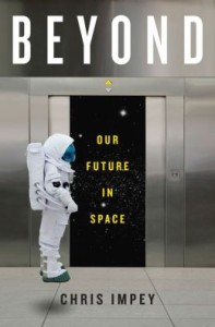 Cover image of "Beyond," a book about a colony on Mars by an astronomy professor