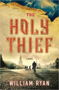 Cover image of "The Holy Thief," a novel set in Stalin's Soviet Union