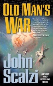 Cover image of "Old Man's War," a sci-fi novel reminiscent of the pulp magazines