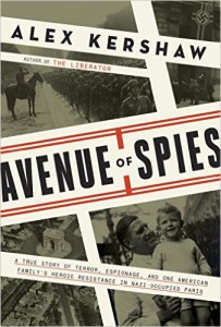 Cover image of "Avenue of Spies," a book about Occupied Europe