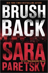 Cover image of "Brush Back" by Sara Paretsky, a novel about big city corruption