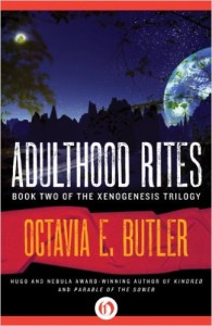 Cover image of "Adulthood Rites," a novel about extraordinary powers
