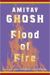 Cover image of "Flood of Fire," a novel about the Opium War