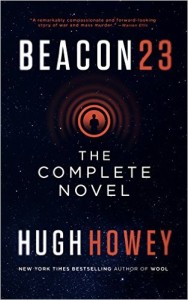 Cover image of "Beacon 23," a good example of contemporary science fiction