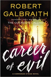 Cover image of "Career of Evil," one of J. K. Rowling's excellent adult novels
