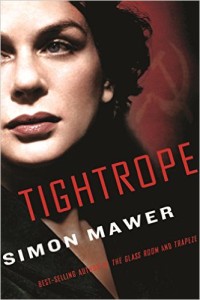Cover image of "Tightrope," a novel of World War II British espionage