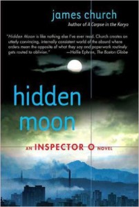 Cover image of "Hidden Moon," a novel by James Church