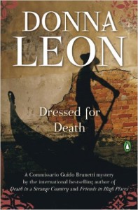 Cover image of "Dressed for Death," a novel about corruption in Venice