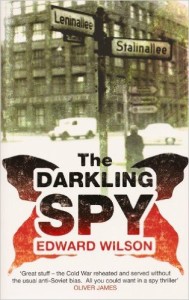 Cover image of "The Darkling Spy," a Cold War espionage story. 