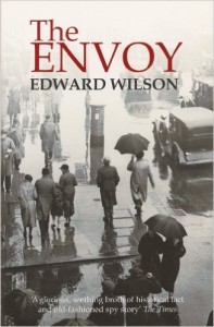 Cover image of "The Envoy," a novel about British intelligence and the H-bomb