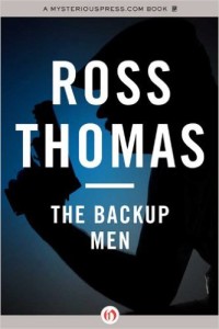 Cover image of "The Backup Men," a thriller about competing hit men