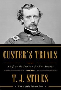Cover image of "Custer's Trials," a biography of George Armstrong Custer