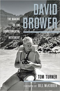 Cover image of "David Brower," a biography of David Brower