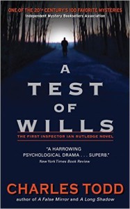 Cover image of "A Test of Wills," a novel about shell shock