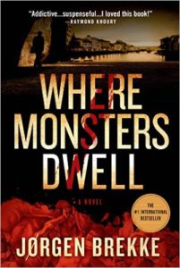 Cover image of "Where Monsters Dwell," a novel about a Scandinavian serial killer