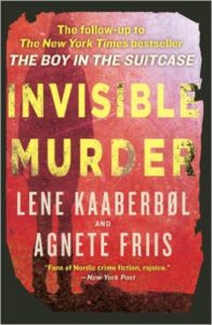 Cover image of "Invisible Murder," a novel about murder most foul