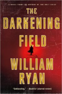 Cover image of "The Darkening Field," a compelling murder mystery