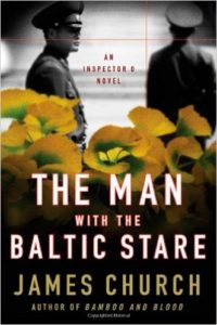 Cover image of "The Man With the Baltic Stare," a novel about a North Korean detective
