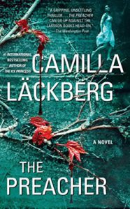 Cover image of "The Preacher" by Camilla Lackberg, an example of Swedish noir