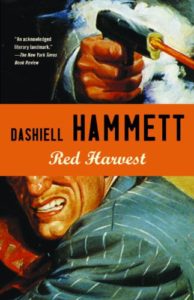 Cover image of "Red Harvest," a novel about a hard-boiled detective