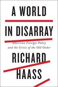Cover image of "A World in Disarray," a book about foreign policy