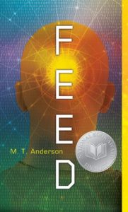Cover image of "Feed," an award-winning novel
