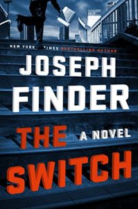 Cover image of "The Switch," a thriller about a missing laptop