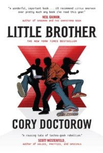 Cover image of "Little Brother," a novel about teenage rebellion