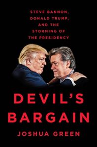 Cover image of "Devil's Bargain," a book about Steve Bannon