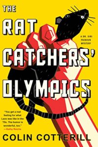 Cover image of "The Rat Catchers' Olympics," a novel about Dr. Siri Paiboun at the 1980 Olympics