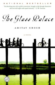Cover image of "The Glass Palace" by Amitav Ghosh, an Indian author