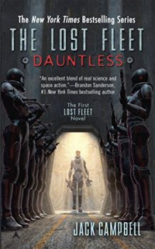 The Lost Fleet: Dauntless is the first book in a popular military SF series.