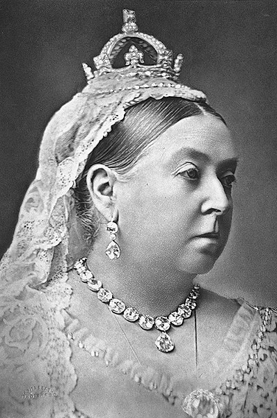 Portrait of Queen Victoria, a carrier of the gene for hemophilia, whose descendants show how disease changed history