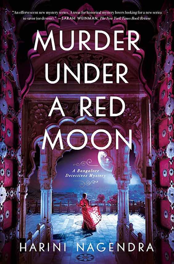 Cover image of "Murder Under a Red Moon," 