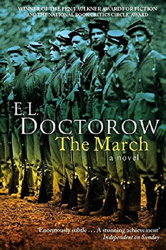Cover image of "The March," one of the great war novels