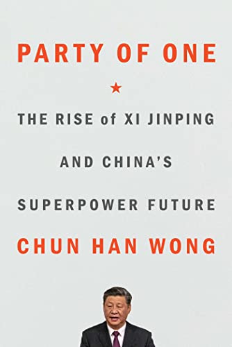 Cover image of "Party of One," a biography of Xi Jinping