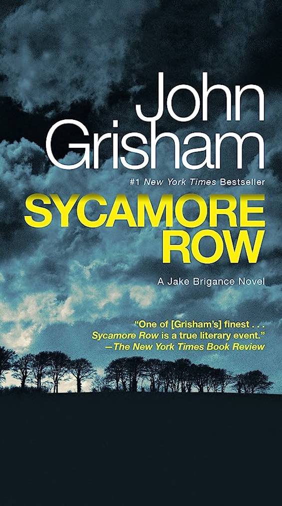 Cover image of "Sycamore Row," sequel to John Grisham's breakthrough novel