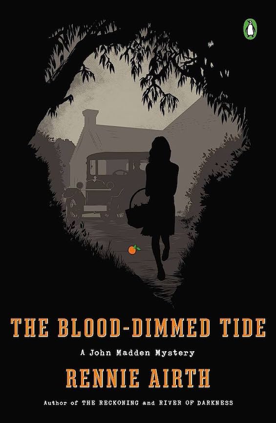 Cover image of "The Blood-Dimmed Tide," one of the British police procedurals