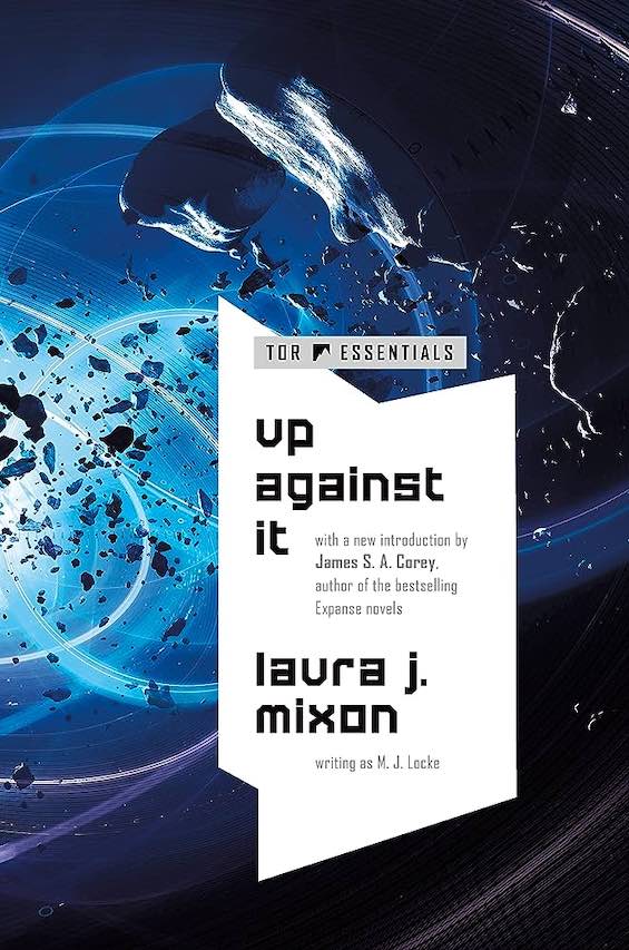 Cover image of "Up Against It," one of the top science fiction novels